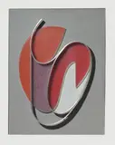 Relief No. 144 by César (César Domela Nieuwenhuis) Domela, Plexiglas, Duralumin, bemaltes Holz, sold Jun 2002