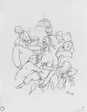 George Grosz, Bordellszene