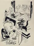 George Grosz, Politische Satire (Aufteilung Chinas)