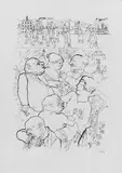 George Grosz, Im Schatten. 9 Lithos von George Grosz