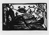 Erich Heckel, Im Atelier