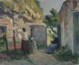 Maximilien Luce, Dans le jardin de Rolleboise