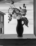Josef Mangold, Stilleben (Tote Blumen)