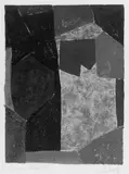 Serge Poliakoff, Composition bleue, noire et jaune