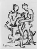 Ossip Zadkine, La Rencontre