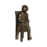 Ponzanelli Joven Sentado, Untitled, resin
