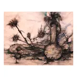 Leon Pacunayen, Untitled, mixed media on paper
