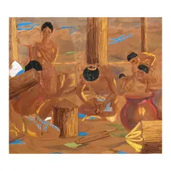 Botong Francisco, Untitled, watercolor on paper