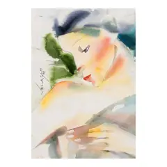 Lydia Velasco, Untitled, watercolor on paper