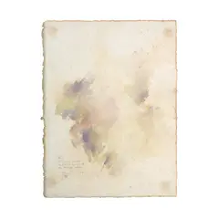 VI-EL Jucar Por El Vivero, Cuenca, 10 de Marzo, 1977 by Fernando Zóbel de Ayala y Montojo, watercolor on paper, sold Apr 2026