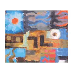 Vicente Manansala, Untitled, tempera on paper