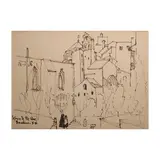 Federico Aguilar Alcuaz, Untitled, pen and ink on paper