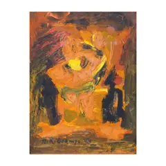 Hernando R. Ocampo, Untitled, oil on paper