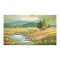 Untitled by Cesar Buenaventura, oil on canvas, sold Apr 2026