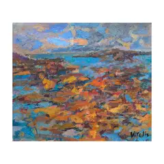Untitled by Macario Vitalis, oil on canvas, sold Apr 2026