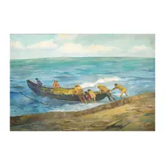 Untitled by Demetrio Diego, oil on canvas, sold Apr 2026