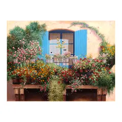 Carlo Magno, Halamanan, oil on canvas