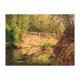 Eduardo Perrenoud Jr., Landscape, oil on canvas