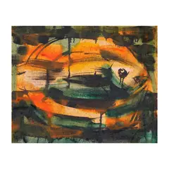 Angelito Antonio, Abstract, oil on canvas