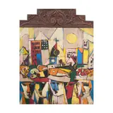 Angelito Antonio, Vendors, oil on wood