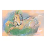 Onib Olmedo, Horse, pastel on paper