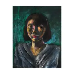 Onib Olmedo, Untitled, pastel on felt paper