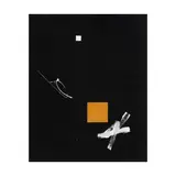 Arturo Luz, Black Collage, acrylic on canvas