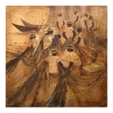 Paco Gorospe, Untitled, oil on canvas