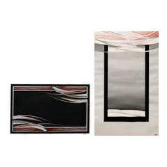 Ben Maramag, a.) Untitled 
b.) Untitled, mixed media on paper<br/> mixed media on paper