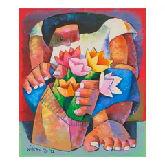 William Yu, Untitled, oil on canvas