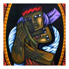 Untitled by Nunelucio Alvarado, oil on canvas, sold Apr 2026