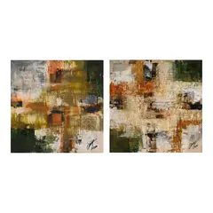 Ivan Acuña, Untitled, b.) Untitled<br> signed and dated 2010 (lower right)<br> oil on canvas<br> 24” x 24” (61 cm x 61 cm)