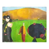 Popo San Pascual, Untitled, oil on canvas