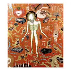 Dexter Sy, Thou Shall Suffer, mixed media on canvas