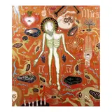 Dexter Sy, Thou Shall Suffer, mixed media on canvas