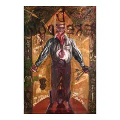 Jeho Bitancor, Laissez-Faire, mixed media on canvas
