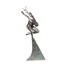 Daniel dela Cruz, Moving Boundaries, mixed hand, sculpted metals