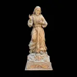Untitled by A de Bulto of the Risen Christ, hardwood, sold Apr 2026