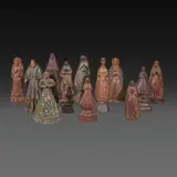 Untitled by A Collection of Twelve 19th Century Theotokos, hardwood, sold Apr 2026