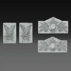 Untitled by Four 19th Century Altar Frontal, silver weight: 1.224grams, sold Apr 2026
