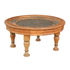 An Asiatic Center Table, Untitled, teakwood