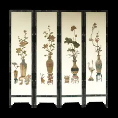 Four Panel or Room Divider, Untitled