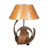 A Table Lamp, Untitled, body:<br> H: 35” (89 cm)<br> L: 19” (48 cm)<br> W: 18 1/2” (47 cm)
