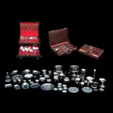 An Assortment of Tableware, Seventy Six Rostfrei Solingen Cutlery
