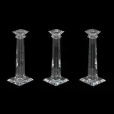 Square Classic Candlesticks in Crystal Glass by A Set of 3 Tiffany & Co., sold Apr 2026