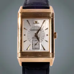 Jaeger-LeCoultre Reverso, Jaeger-LeCoultre, Model: Reverso <br><br> Reference number: 270.2.62 <br><br> Movement: Manual winding <br><br> Case material: Rose gold <br><br> Bracelet material: Crocodile skin <br><br> No original box, no original papers
