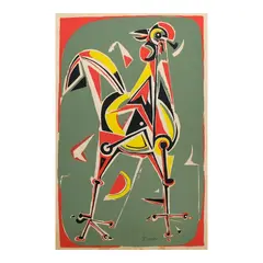 Untitled by Ang Kiukok, serigraph, 5/226, sold Jan 2026