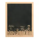 Benedicto Cabrera, Heroes of the Past, etching, 4/20