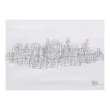 Arturo Luz, Imagination City No. 3, graphite on paper