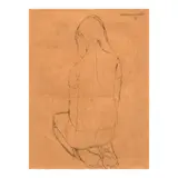 Vicente Manansala, Untitled, pen and ink on paper